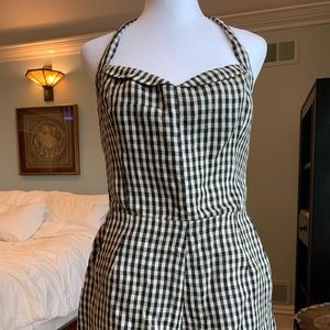 Reformation gingham romper